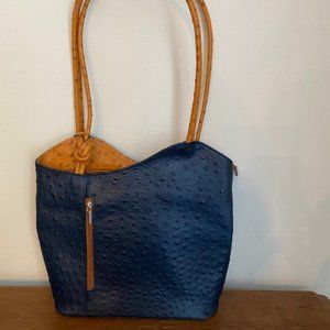 HS Vera Pelle Leather Handbag